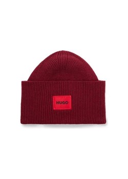 HUGO Wełniana czapka Xaff 6 ze sklepu Gomez Fashion Store w kategorii Czapki zimowe męskie - zdjęcie 172763583