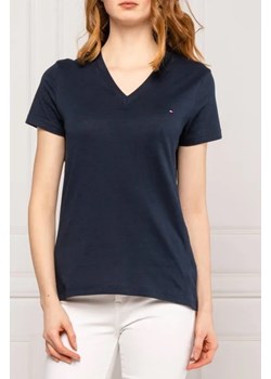 Tommy Hilfiger T-shirt HERITAGE | Regular Fit ze sklepu Gomez Fashion Store w kategorii Bluzki damskie - zdjęcie 172773644