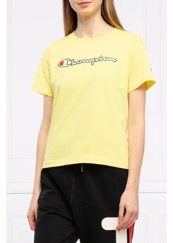 Champion T-shirt | Regular Fit ze sklepu Gomez Fashion Store w kategorii Bluzki damskie - zdjęcie 172774772