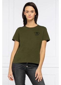 Superdry T-shirt NYC EAST SIDE | Regular Fit ze sklepu Gomez Fashion Store w kategorii Bluzki damskie - zdjęcie 172775330