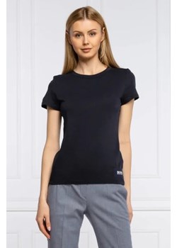 BOSS BLACK T-shirt Ecat | Regular Fit ze sklepu Gomez Fashion Store w kategorii Bluzki damskie - zdjęcie 172775644