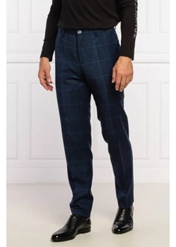 BOSS BLACK Wełniane spodnie H-Genius-Detail-214 | Slim Fit ze sklepu Gomez Fashion Store w kategorii Spodnie męskie - zdjęcie 172776101