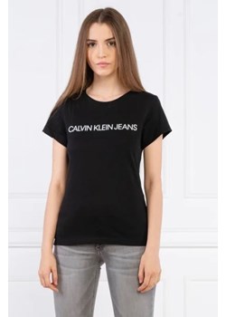 CALVIN KLEIN JEANS T-shirt 2-pack | Slim Fit ze sklepu Gomez Fashion Store w kategorii Bluzki damskie - zdjęcie 172776241