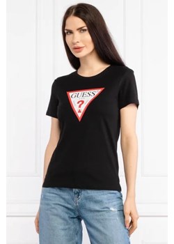 GUESS T-shirt ORIGINAL | Regular Fit ze sklepu Gomez Fashion Store w kategorii Bluzki damskie - zdjęcie 172776513
