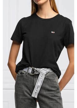 Tommy Jeans T-shirt | Regular Fit ze sklepu Gomez Fashion Store w kategorii Bluzki damskie - zdjęcie 172777543