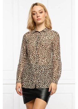 GUESS Koszula LS LUISA | Regular Fit | z dodatkiem jedwabiu ze sklepu Gomez Fashion Store w kategorii Koszule damskie - zdjęcie 172777564