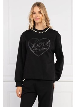 Love Moschino Bluza | Regular Fit ze sklepu Gomez Fashion Store w kategorii Bluzy damskie - zdjęcie 172778362