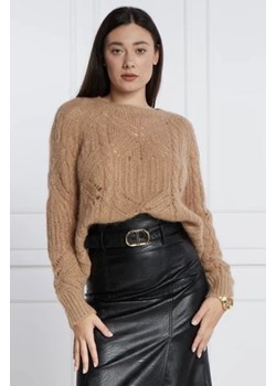TWINSET Wełniany sweter | Regular Fit ze sklepu Gomez Fashion Store w kategorii Swetry damskie - zdjęcie 172779383