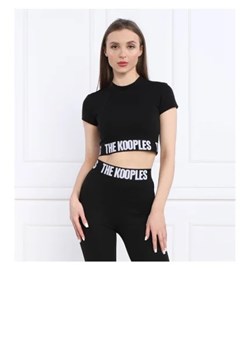 The Kooples T-shirt | Cropped Fit ze sklepu Gomez Fashion Store w kategorii Bluzki damskie - zdjęcie 172780563