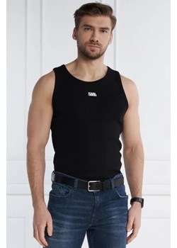 Karl Lagerfeld Tank top CREWNECK | Slim Fit ze sklepu Gomez Fashion Store w kategorii T-shirty męskie - zdjęcie 172780613