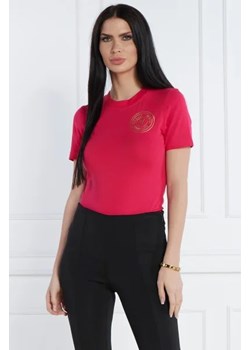Versace Jeans Couture T-shirt | Regular Fit | stretch ze sklepu Gomez Fashion Store w kategorii Bluzki damskie - zdjęcie 172781054
