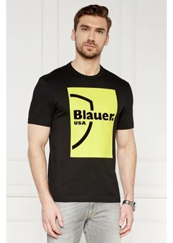 BLAUER T-shirt | Regular Fit ze sklepu Gomez Fashion Store w kategorii T-shirty męskie - zdjęcie 172782294