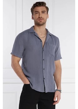 HUGO Lniana koszula Ellino | Comfort fit ze sklepu Gomez Fashion Store w kategorii Koszule męskie - zdjęcie 172784711