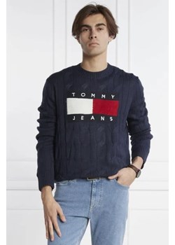 Tommy Jeans Sweter | Regular Fit ze sklepu Gomez Fashion Store w kategorii Swetry męskie - zdjęcie 172785594