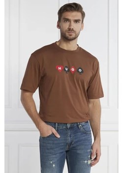 HUGO T-shirt Doober | Regular Fit ze sklepu Gomez Fashion Store w kategorii T-shirty męskie - zdjęcie 172785970