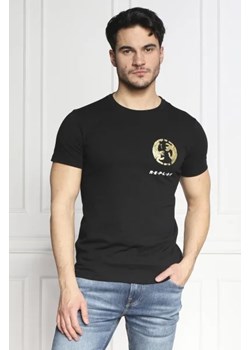 Replay T-shirt | Regular Fit ze sklepu Gomez Fashion Store w kategorii T-shirty męskie - zdjęcie 172786121