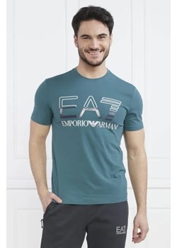 EA7 T-shirt | Regular Fit ze sklepu Gomez Fashion Store w kategorii T-shirty męskie - zdjęcie 172786214