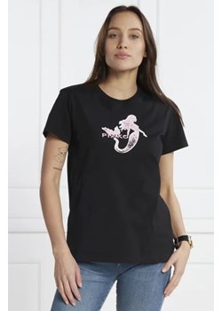 Pinko T-shirt | Regular Fit ze sklepu Gomez Fashion Store w kategorii Bluzki damskie - zdjęcie 172788182
