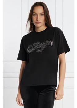 Juicy Couture T-shirt BOYFRIEND SCATTER DIAMANTE | Classic fit ze sklepu Gomez Fashion Store w kategorii Bluzki damskie - zdjęcie 172789413