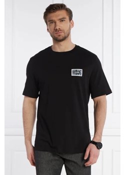 Michael Kors T-shirt MESH BLOCK TEE | Regular Fit ze sklepu Gomez Fashion Store w kategorii T-shirty męskie - zdjęcie 172789723