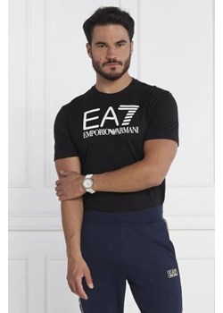 EA7 T-shirt | Regular Fit ze sklepu Gomez Fashion Store w kategorii T-shirty męskie - zdjęcie 172790032