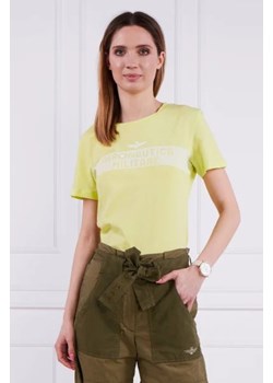 Aeronautica Militare T-shirt | Slim Fit ze sklepu Gomez Fashion Store w kategorii Bluzki damskie - zdjęcie 172790044