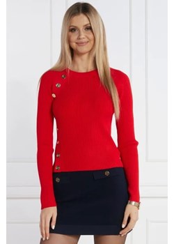 Michael Kors Sweter MK SNAP RAGLAN | Regular Fit ze sklepu Gomez Fashion Store w kategorii Swetry damskie - zdjęcie 172791211