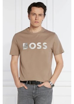 BOSS ORANGE T-shirt Te_Bossocean | Regular Fit ze sklepu Gomez Fashion Store w kategorii T-shirty męskie - zdjęcie 172792112