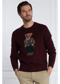 POLO RALPH LAUREN Wełniany sweter | Slim Fit | z dodatkiem kaszmiru ze sklepu Gomez Fashion Store w kategorii Swetry męskie - zdjęcie 172793040