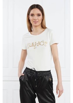 Liu Jo Sport T-shirt | Regular Fit ze sklepu Gomez Fashion Store w kategorii Bluzki damskie - zdjęcie 172793392