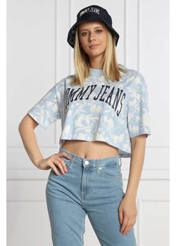 Tommy Jeans T-shirt | Cropped Fit ze sklepu Gomez Fashion Store w kategorii Bluzki damskie - zdjęcie 172793490