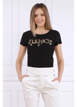 Liu Jo Sport T-shirt | Regular Fit ze sklepu Gomez Fashion Store w kategorii Bluzki damskie - zdjęcie 172793911