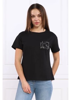 Liu Jo T-shirt | Regular Fit ze sklepu Gomez Fashion Store w kategorii Bluzki damskie - zdjęcie 172795094