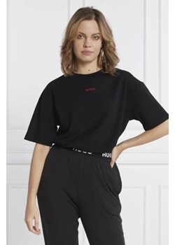 Hugo Bodywear T-shirt SHUFFLE | Oversize fit ze sklepu Gomez Fashion Store w kategorii Bluzki damskie - zdjęcie 172795572