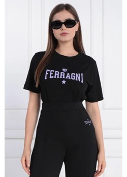 Chiara Ferragni T-shirt | Regular Fit ze sklepu Gomez Fashion Store w kategorii Bluzki damskie - zdjęcie 172796132