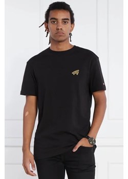 Tommy Jeans T-shirt GOLD SIGNATURE | Regular Fit ze sklepu Gomez Fashion Store w kategorii T-shirty męskie - zdjęcie 172796490
