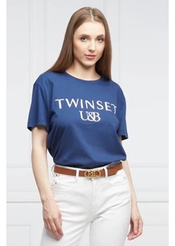 Twinset U&B T-shirt | Loose fit ze sklepu Gomez Fashion Store w kategorii Bluzki damskie - zdjęcie 172796654