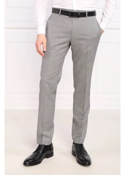 BOSS BLACK Wełniane spodnie H-Genius-MM-224 | Slim Fit ze sklepu Gomez Fashion Store w kategorii Spodnie męskie - zdjęcie 172799172
