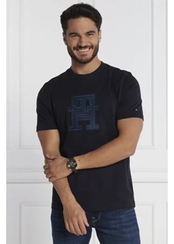 Tommy Hilfiger T-shirt MONOGRAM APPLIQUE | Regular Fit ze sklepu Gomez Fashion Store w kategorii T-shirty męskie - zdjęcie 172799403