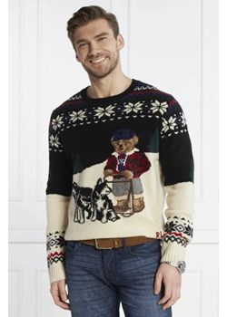 POLO RALPH LAUREN Wełniany sweter | Regular Fit ze sklepu Gomez Fashion Store w kategorii Swetry męskie - zdjęcie 172800193