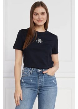 Tommy Hilfiger T-shirt REG VARSITY IMD NY C-NK SS | Regular Fit ze sklepu Gomez Fashion Store w kategorii Bluzki damskie - zdjęcie 172801981