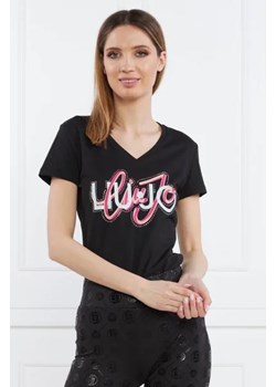 Liu Jo T-shirt | Slim Fit ze sklepu Gomez Fashion Store w kategorii Bluzki damskie - zdjęcie 172802500