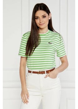 Lacoste T-shirt | Regular Fit ze sklepu Gomez Fashion Store w kategorii Bluzki damskie - zdjęcie 172802831