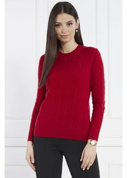 POLO RALPH LAUREN Wełniany sweter | Regular Fit | z dodatkiem kaszmiru ze sklepu Gomez Fashion Store w kategorii Swetry damskie - zdjęcie 172803381
