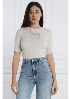 Pinko Wełniana bluzka | Slim Fit ze sklepu Gomez Fashion Store w kategorii Bluzki damskie - zdjęcie 172803472