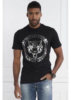 Plein Sport T-shirt Round | Regular Fit ze sklepu Gomez Fashion Store w kategorii T-shirty męskie - zdjęcie 172804154