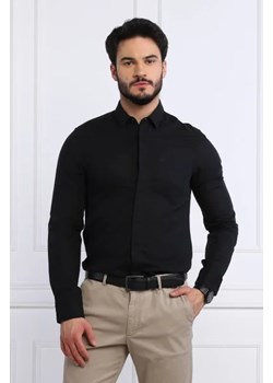 Calvin Klein Lniana koszula | Slim Fit ze sklepu Gomez Fashion Store w kategorii Koszule męskie - zdjęcie 172805052
