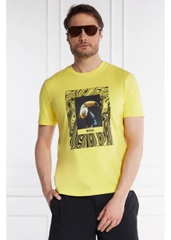 BOSS ORANGE T-shirt Tucan | Regular Fit ze sklepu Gomez Fashion Store w kategorii T-shirty męskie - zdjęcie 172805383