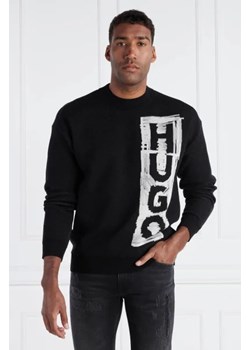 HUGO Sweter Sohugoh | Regular Fit | z dodatkiem wełny ze sklepu Gomez Fashion Store w kategorii Swetry męskie - zdjęcie 172805502