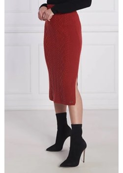 BOSS BLACK Wełniana spódnica Fentana | z dodatkiem kaszmiru ze sklepu Gomez Fashion Store w kategorii Spódnice - zdjęcie 172805732